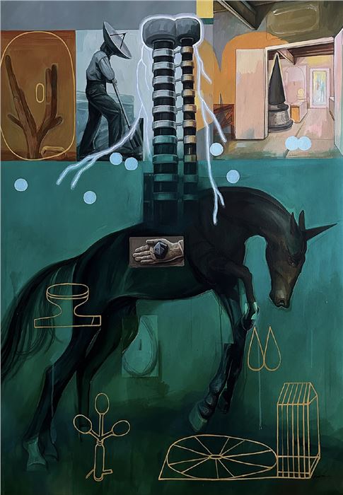 Feros (Serhii Hrekh), Dark Unicorn, 2024